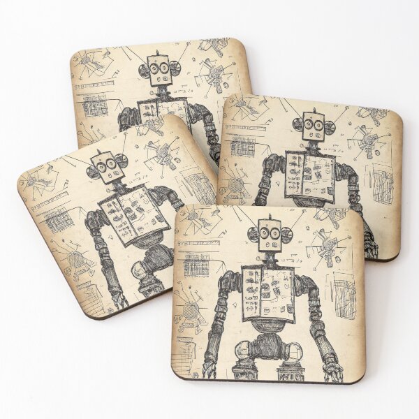 Item preview, Robot Engineering Drawing V1 designed and sold by drawbey.