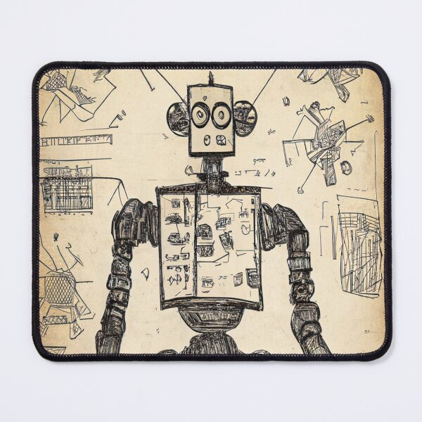 Item preview, Robot Engineering Drawing V1 designed and sold by drawbey.