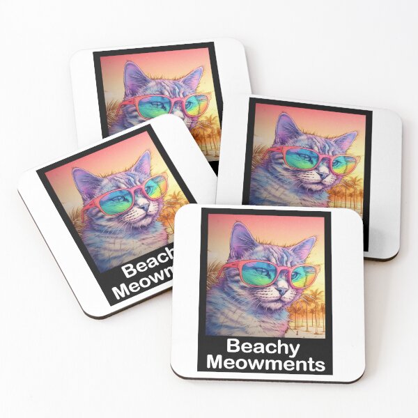 Item preview, Beachy Meowments: Pawsome Feline Fun in the Sun! designed and sold by Hados Damilola.