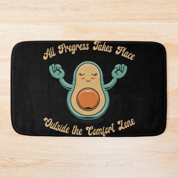 Item preview, All Progress Takes Place Outside The Comfort Zone - Motivation  designed and sold by Dominika Bednarska.