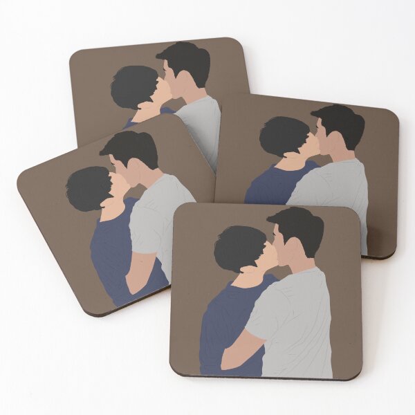 Item preview, Tian and Phupa kissing while setting up the mosquito net | a tale of thousand stars designed and sold by Pinu92.