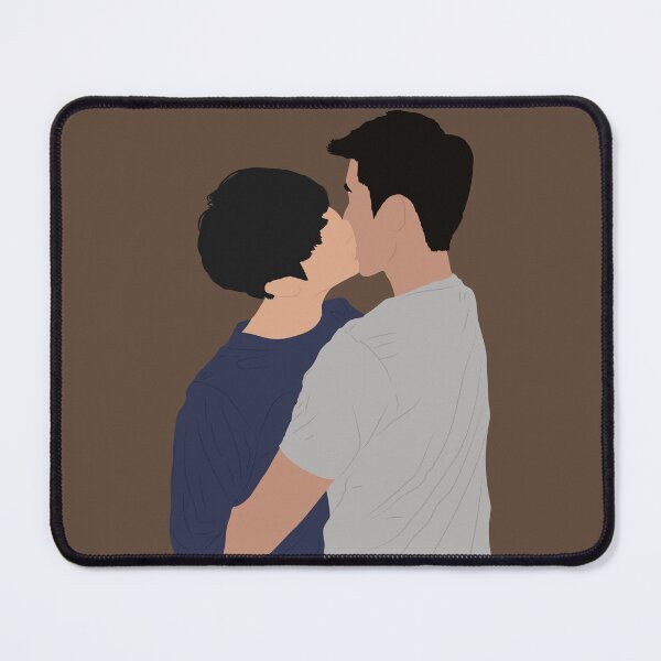 Item preview, Tian and Phupa kissing while setting up the mosquito net | a tale of thousand stars designed and sold by Pinu92.