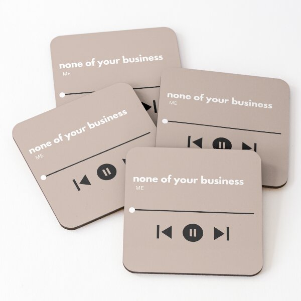 Item preview, none of your business designed and sold by rainygrass.