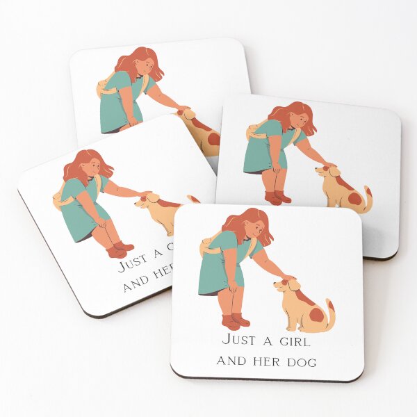 Item preview, Just A Girl And Her Dog 2 designed and sold by ArtArturs.
