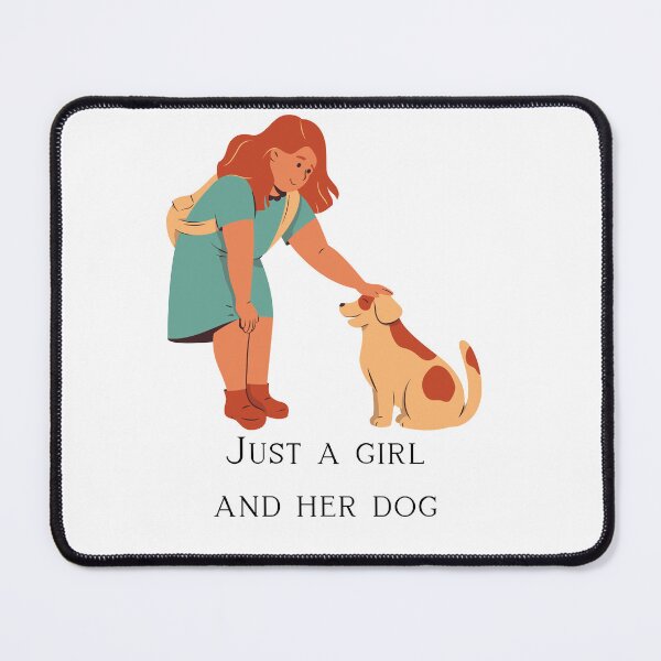 Item preview, Just A Girl And Her Dog 2 designed and sold by ArtArturs.
