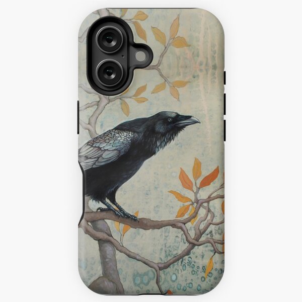Item preview, Autumn Raven - raven bird Poe the raven corvid lover designed and sold by HaggisVitae.