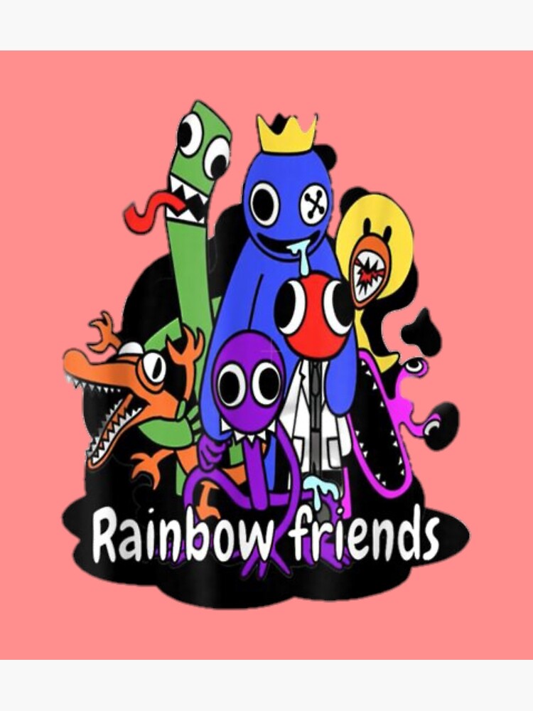 Blue Rainbow Friend Active  Art Print for Sale by shifflette1