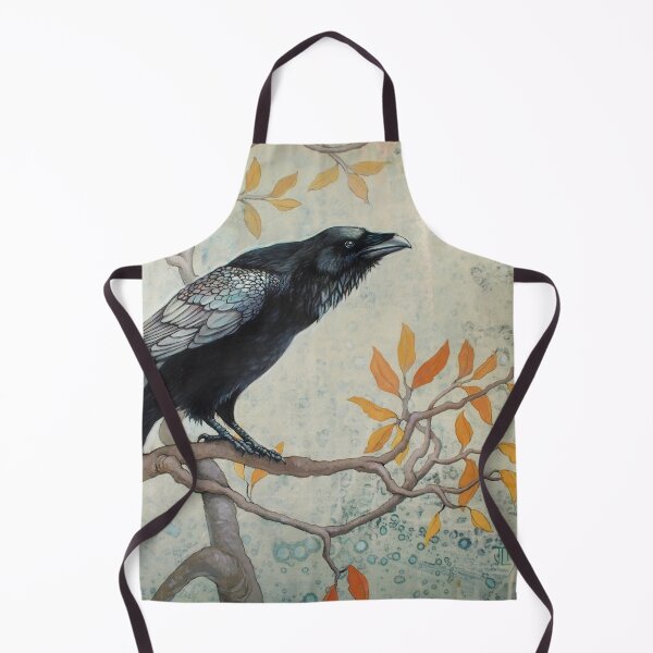 Item preview, Autumn Raven - raven bird Poe the raven corvid lover designed and sold by HaggisVitae.