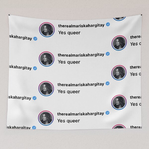 Item preview, yes queer (mariska hargitay) designed and sold by sapphicsaro.