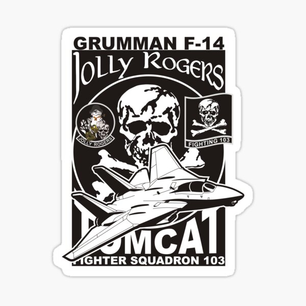 VF-103 Jolly Rogers Sticker