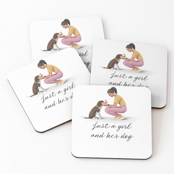 Item preview, Just A Girl And Her Dog 3 designed and sold by ArtArturs.