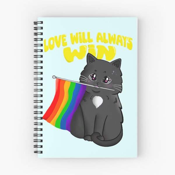 Item preview, LGBT Pride Kitty cat Love  designed and sold by Naturefaedesign.