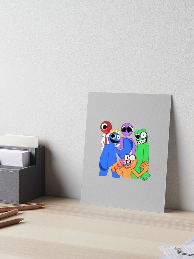 rainbow friends game | Art Board Print