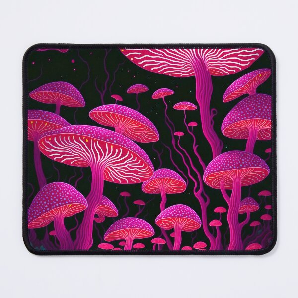 Item preview, Visionary art Magic mushroom sticker designed and sold by ZenStickConcept.