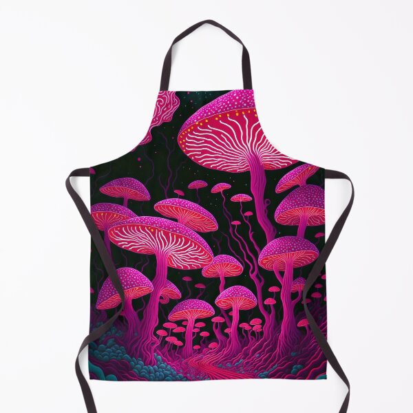 Item preview, Visionary art Magic mushroom sticker designed and sold by ZenStickConcept.