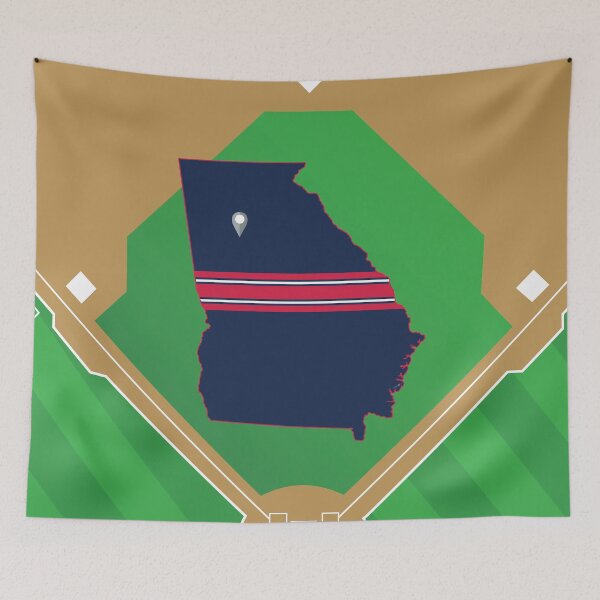 Item preview, Atlanta Baseball designed and sold by doctorheadly.