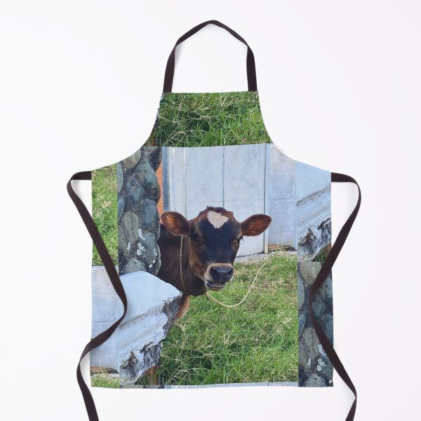 Item preview, Portrait of a Serene Cow designed and sold by Tatiana Torres Cubillos.