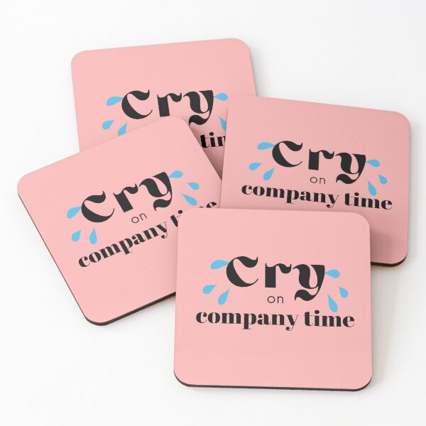 Item preview, Cry on company time designed and sold by TerBearCares.