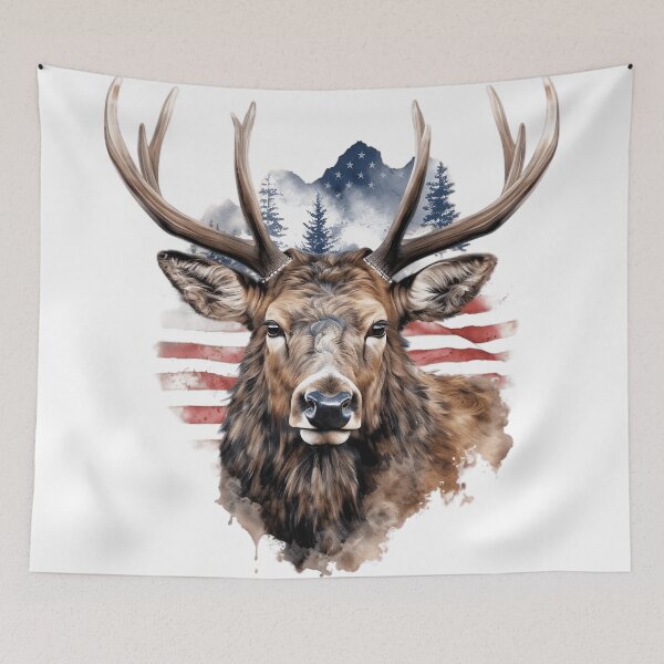 Item preview,  "The Majestic Monarch of the Forests: The Renaissance of the American Reindeer" designed and sold by SBD-Shop.
