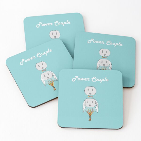 Item preview, Power Couple - Nerdy Electrical Wedding designed and sold by amilli14.