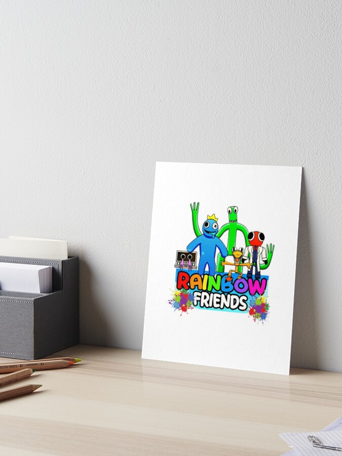 funny rainbow friends - rainbow friends Poster for Sale by artistebest