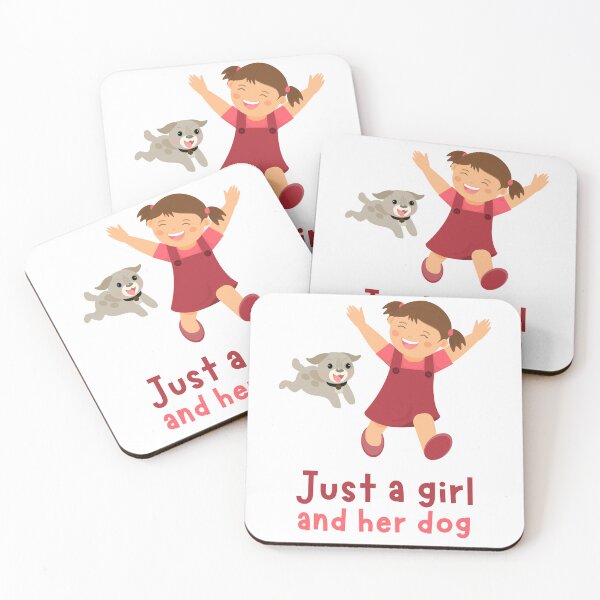 Item preview, Just A Girl And Her Dog 5 designed and sold by ArtArturs.