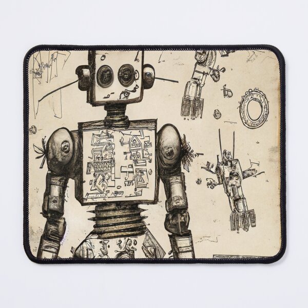 Item preview, Robot Engineering Drawing V10 designed and sold by drawbey.