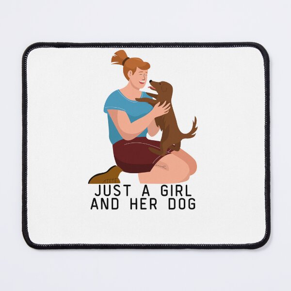 Item preview, Just A Girl And Her Dog 6 designed and sold by ArtArturs.