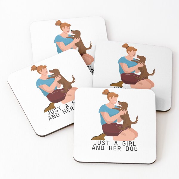 Item preview, Just A Girl And Her Dog 6 designed and sold by ArtArturs.
