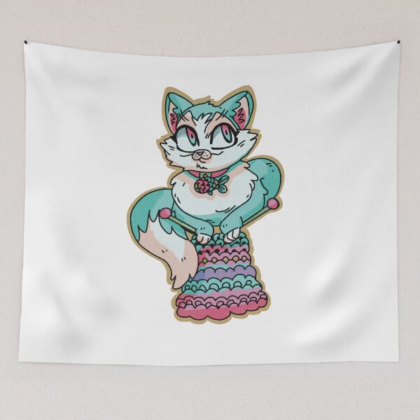 Item preview, Knitting Cat designed and sold by Deathoftheself.