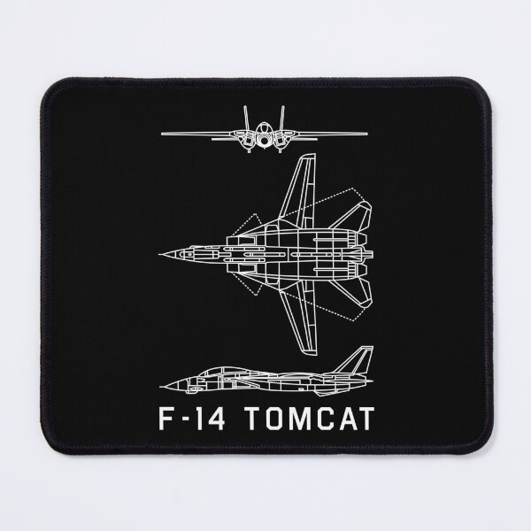 Item preview, F-14 Tomcat American Jet Figher Plane Blueprint Diagrams designed and sold by MilitaryMart.