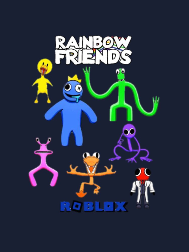 funny rainbow friends - rainbow friends Poster for Sale by artistebest