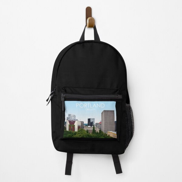 Item preview, Portland, Oregon, City, Skyline, USA, Travel Print designed and sold by summattodraw.
