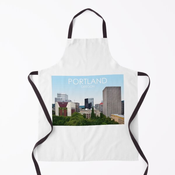 Item preview, Portland, Oregon, City, Skyline, USA, Travel Print designed and sold by summattodraw.