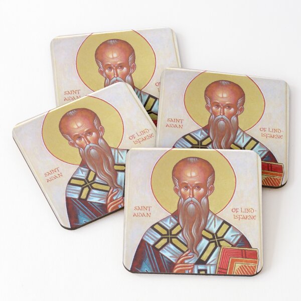 Item preview, St Aidan designed and sold by leptiko.