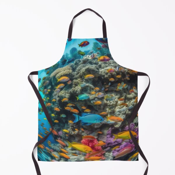 Item preview, Diving into Wonder: Capturing the Kaleidoscope of Color in a Coral Reef's Underwater Symphony designed and sold by luvablelifeform.