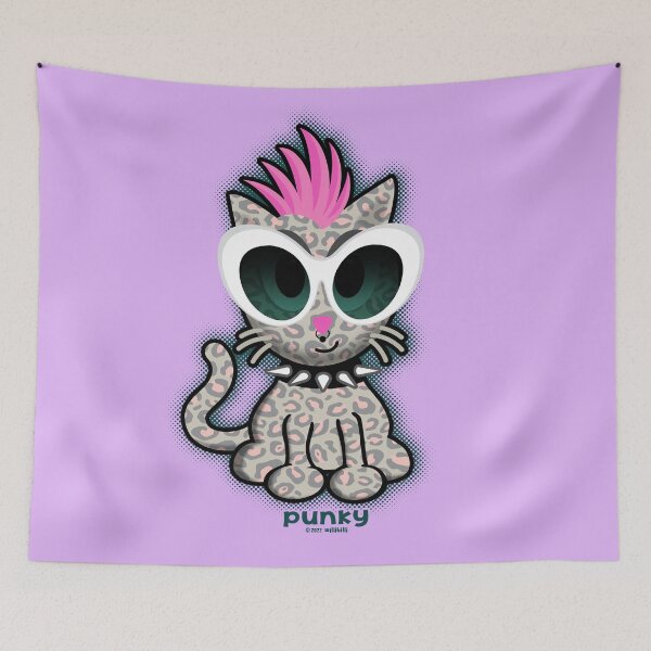 Item preview, PUNKY KAT designed and sold by willibilli.