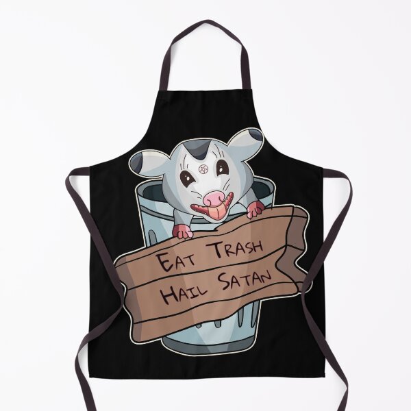Item preview, Eat Trash / Hail Satan Opossum designed and sold by Bug & Brush.