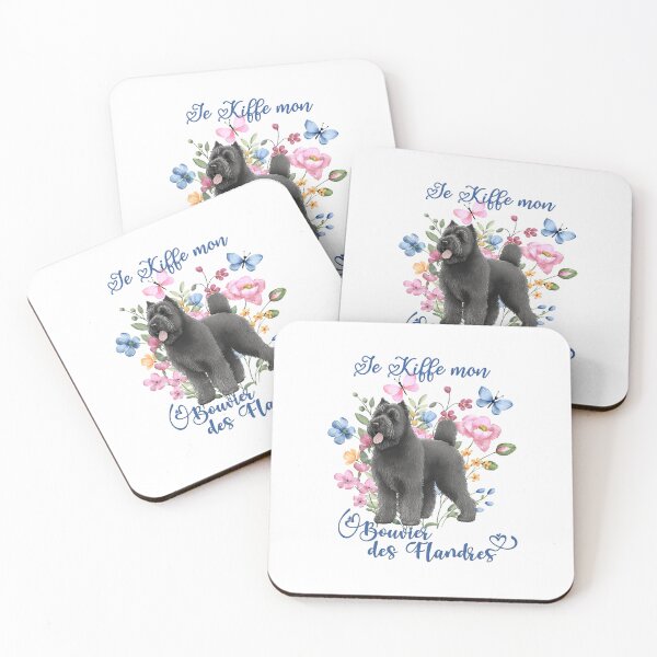 Item preview, Bouvier des Flandres dog, I love my Bouvier des Flandres for lovers of sheepdogs, in French designed and sold by isaweb.