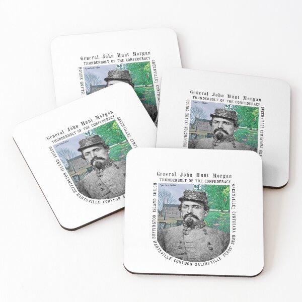 Item preview, General John Hunt Morgan - Rebel Raider designed and sold by YourLocalFinder.