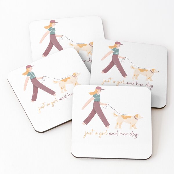 Item preview, Just A Girl And Her Dog 11 designed and sold by ArtArturs.