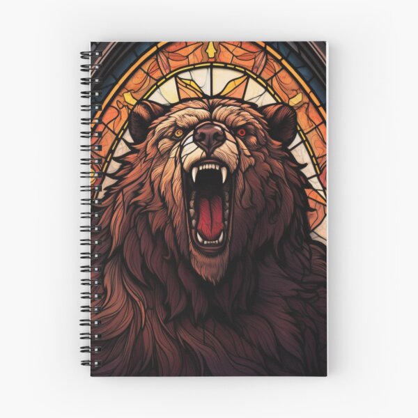 Item preview, Druid Bear Form Stained Glass Werebear designed and sold by Nightarcade.