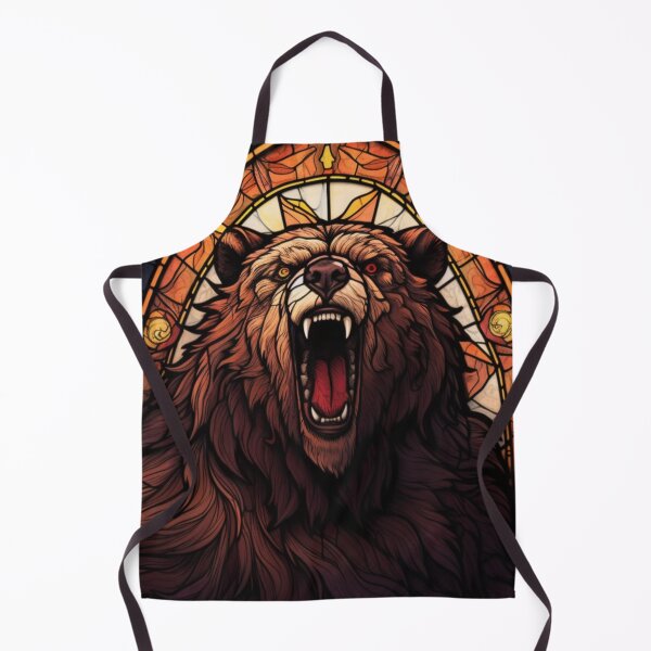 Item preview, Druid Bear Form Stained Glass Werebear designed and sold by Nightarcade.