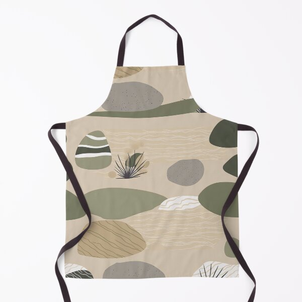 Item preview, Soothing Rocks And Ripples Minimalistic Japanese Pattern designed and sold by Wonder Of Light.