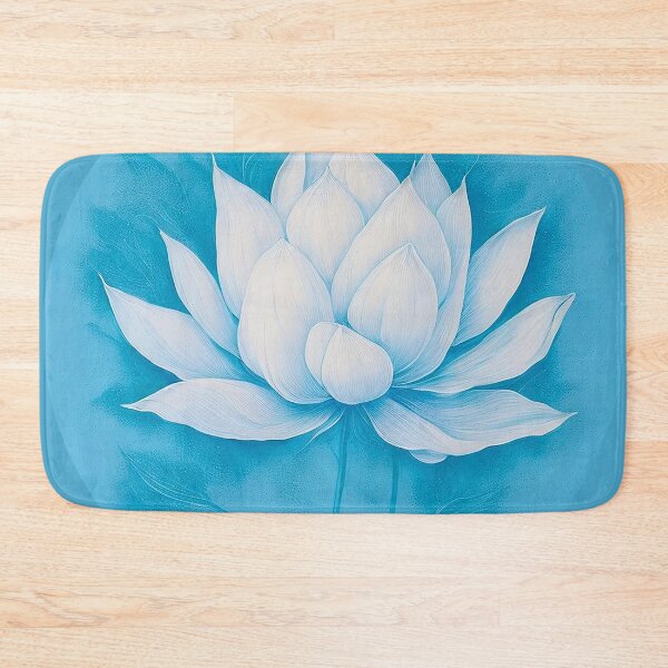 Item preview, Watercolor style lotus sticker designed and sold by ZenStickConcept.