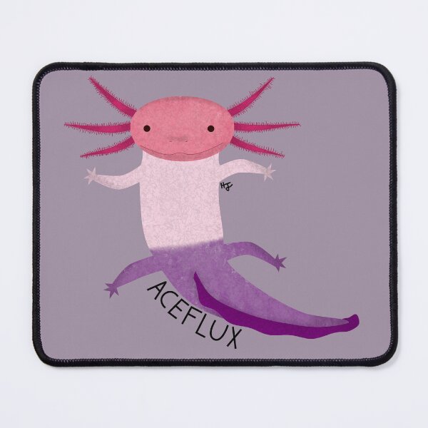 Item preview, Aceflux Pride Flag Axolotl designed and sold by HopelessHazard.