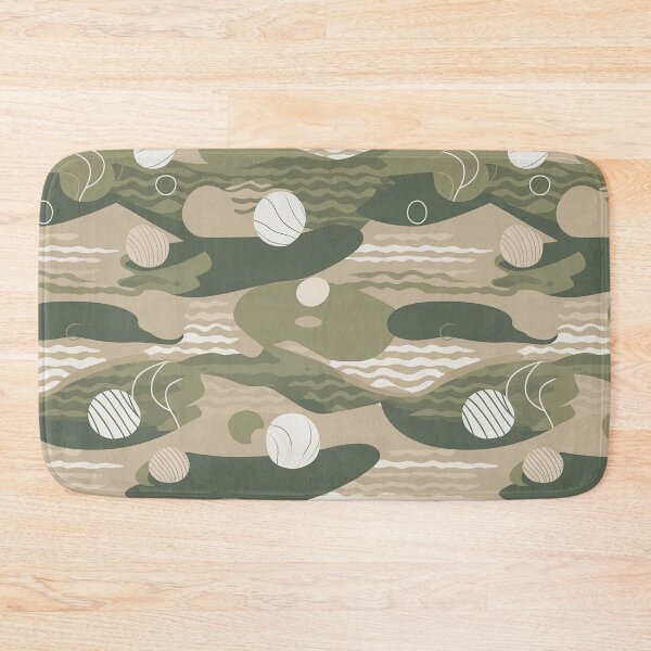 Item preview, Soothing Rocks And Ripples Minimalistic Japanese Pattern designed and sold by Wonder Of Light.