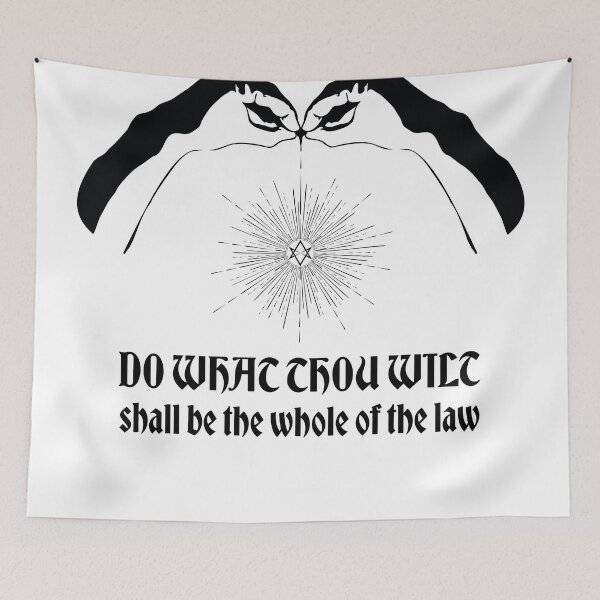 Item preview, Do What Thou Wilt designed and sold by ZePunchlineShop.