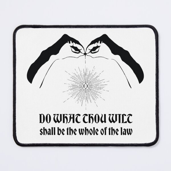 Item preview, Do What Thou Wilt designed and sold by ZePunchlineShop.