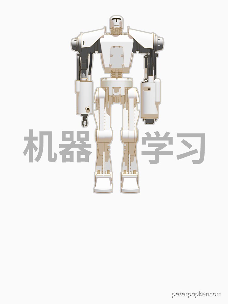 Thumbnail 7 of 7, Classic T-Shirt, AI - MACHINE - LEARNING designed and sold by peterpopkencom.